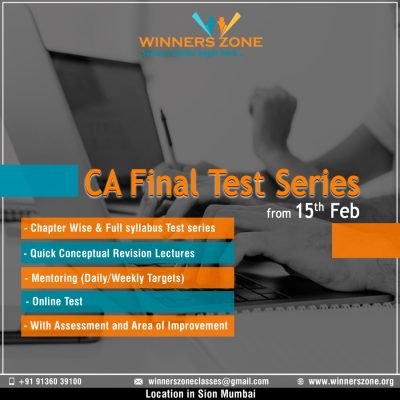 CA Final Test Series (Custom)